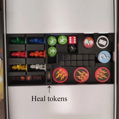 Bộ khay đựng (organizer) cho game Flash Point: Fire Rescue