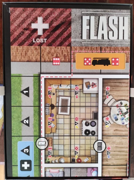Bộ khay đựng (organizer) cho game Flash Point: Fire Rescue - Image 3