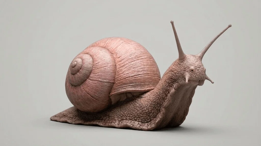 Mô hình Ốc sên biển hồng Great Pink Sea Snail (Doctor Doolittle 1967) - Image 1