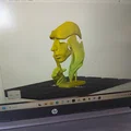 Tượng điêu khắc 3D mặt người nghệ thuật (Surreal Face Sculpture) - Thumbnail 5