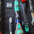 Đế giữ Wera Zyklop cho bộ dụng cụ Wera KKW2 - Thumbnail 1