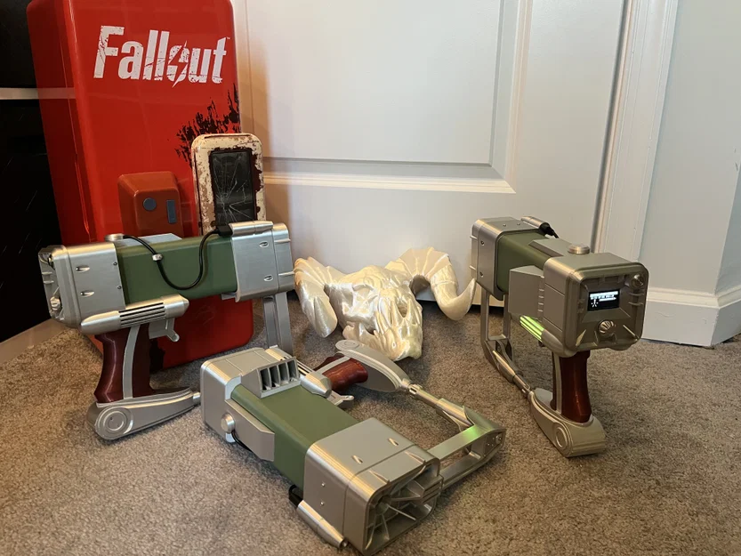 Hệ thống súng laser tag RobCo AE7P theo phong cách Fallout - Image 1