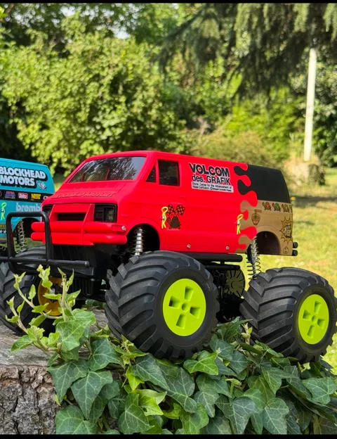Ốp mâm (Wheel covers) cho Tamiya Lunch Box - Image 1