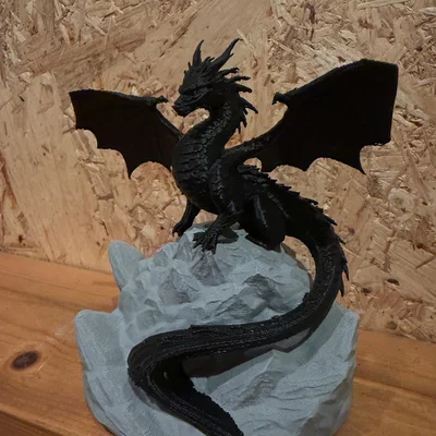 Mountain Sentinel Dragon | Rồng canh giữ núi non | Dễ in