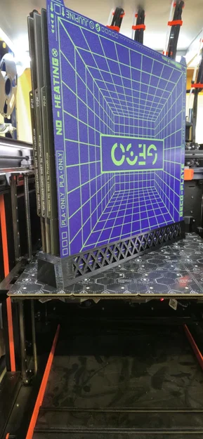 Giá đỡ tấm in Prusa XL: Chứa 3 tấm Prusa + 2 tấm Geco - Image 1
