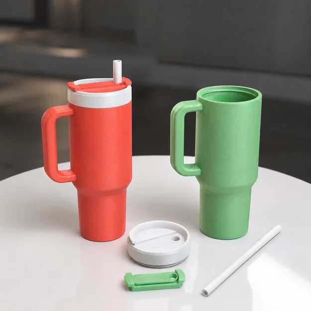 Mô hình Stanley Tumbler in 3D - Image 1