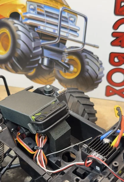Giá đỡ pin LiPo Shorty cho Tamiya Lunch Box - Image 9