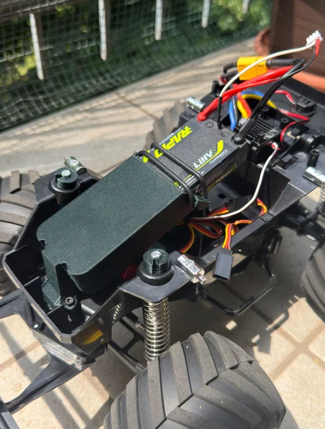 Giá đỡ pin LiPo Shorty cho Tamiya Lunch Box - Image 10
