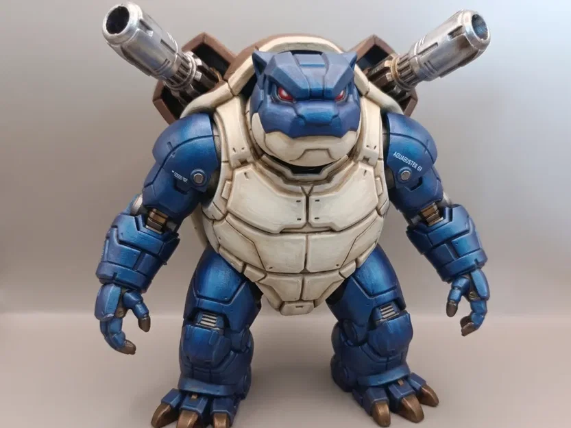 Mecha Blastoise - Mô hình Pokémon chiến binh cơ khí - Image 1