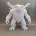 Mecha Blastoise - Mô hình Pokémon chiến binh cơ khí - Thumbnail 2