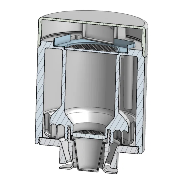 Bộ lọc VOC gắn trên nóc máy in 3D có thể điều chỉnh chế độ tuần hoàn/xả khí - Image 21