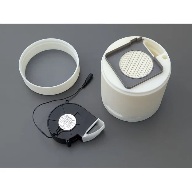 Bộ lọc VOC gắn trên nóc máy in 3D có thể điều chỉnh chế độ tuần hoàn/xả khí - Image 25