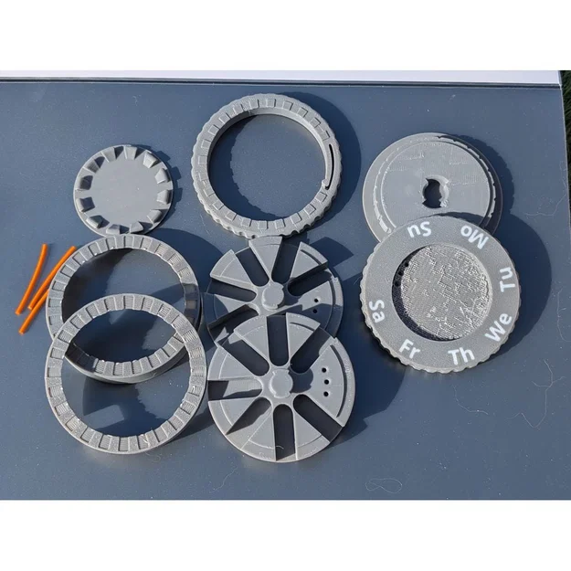 Hộp đựng thuốc 7 ngày 3 lần/ngày có thể xếp chồng và xoay - Image 1