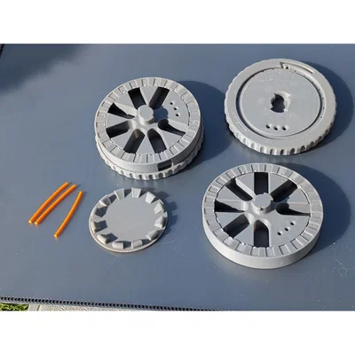 Hộp đựng thuốc 7 ngày 3 lần/ngày có thể xếp chồng và xoay
