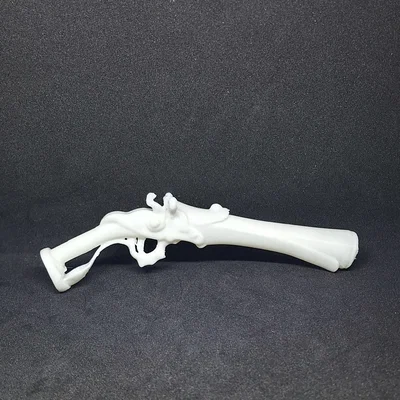 Mô hình súng Hunter Pistol (Bloodborne) in 3D cực chi tiết