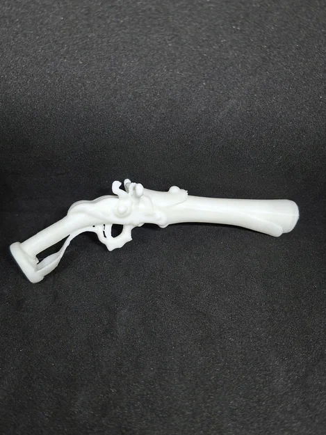 Mô hình súng Hunter Pistol (Bloodborne) in 3D cực chi tiết - Image 5