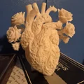 Mô hình trang trí Flower Heart - Trái tim hoa hồng tinh xảo - Thumbnail 2