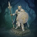 Bloodbound Realms – Elf – Emeraldward Sentinel (Mô hình STL in 3D Dark Fantasy) - Thumbnail 1