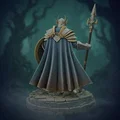 Bloodbound Realms – Elf – Emeraldward Sentinel (Mô hình STL in 3D Dark Fantasy) - Thumbnail 3