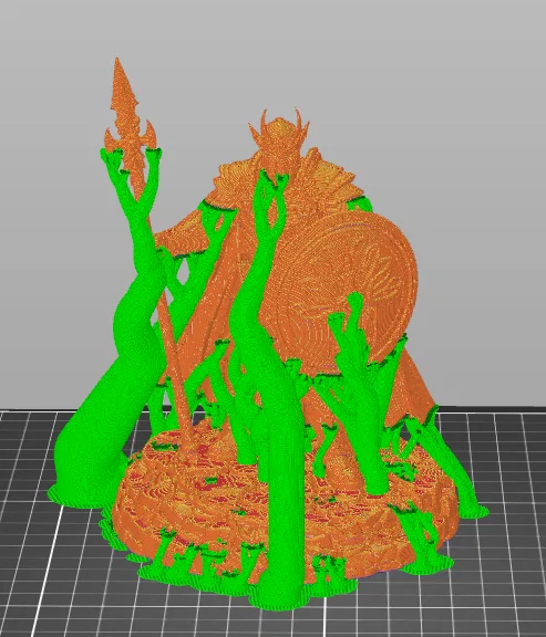 Bloodbound Realms – Elf – Emeraldward Sentinel (Mô hình STL in 3D Dark Fantasy) - Image 6