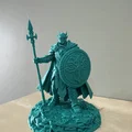 Bloodbound Realms – Elf – Emeraldward Sentinel (Mô hình STL in 3D Dark Fantasy) - Thumbnail 7