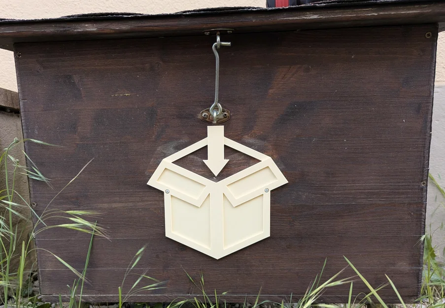 Biển báo hộp nhận hàng (Paketbox Sign) - Image 1