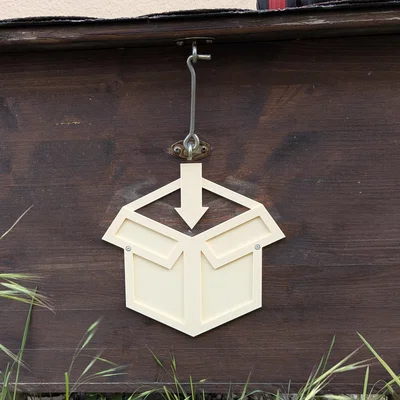 Biển báo hộp nhận hàng (Paketbox Sign)