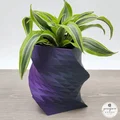 Chậu cây xoắn ốc Geometric Helix (In Silk PLA 2 màu, dễ in không cần support) - Thumbnail 4