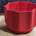 Chậu trồng cây mini dạng khía (Fluted Planter) tinh tế cho bàn làm việc - Thumbnail 2