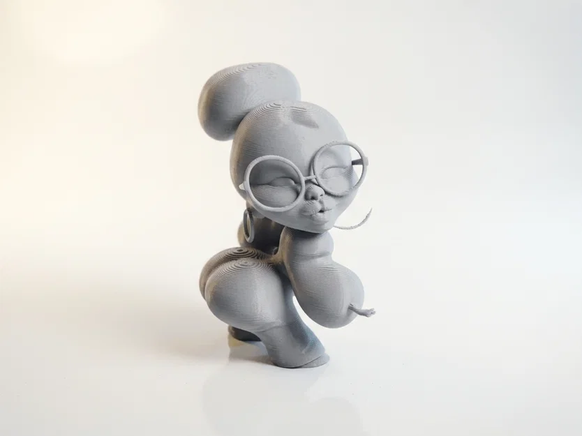 Mô hình nhân vật nữ Thick Lady 3D Printable - Image 1