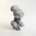 Mô hình nhân vật nữ Thick Lady 3D Printable - Thumbnail 1