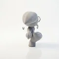 Mô hình nhân vật nữ Thick Lady 3D Printable - Thumbnail 3