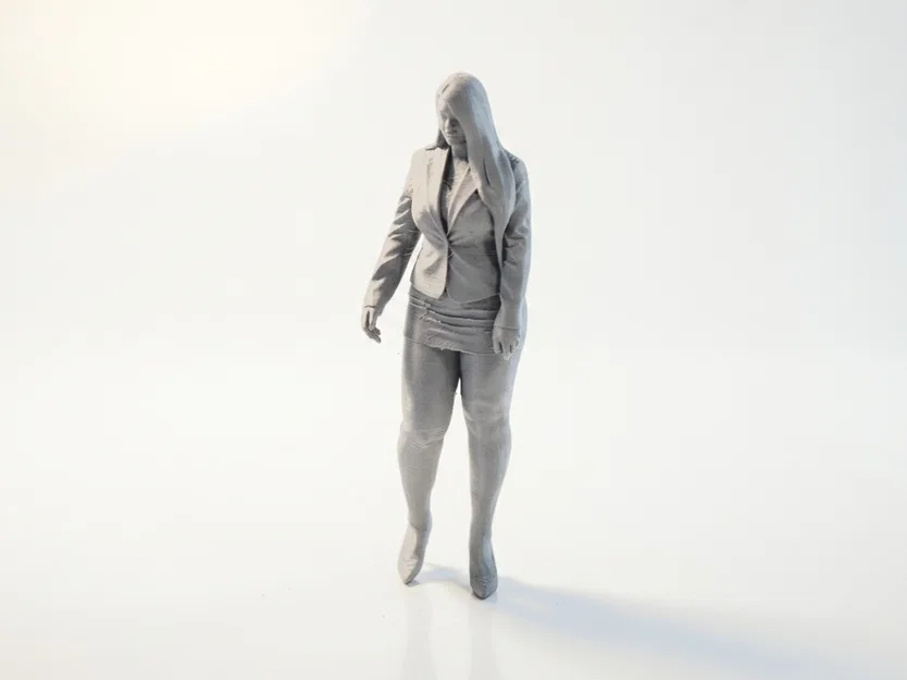 Mô Hình Figurine Nữ Doanh Nhân Chuyên Nghiệp Dành Cho In 3D - Image 1