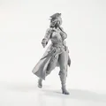 Mô hình nữ thuyền trưởng cướp biển 3D - Thumbnail 2