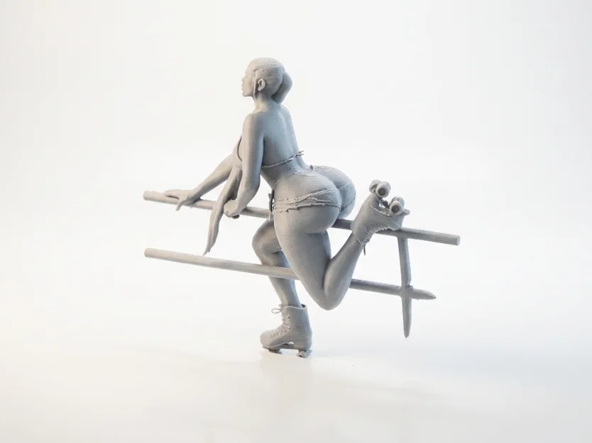 Mô hình 3D cô nàng Skater Girl cá tính - File STL - Image 1