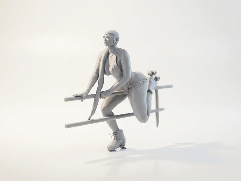 Mô hình 3D cô nàng Skater Girl cá tính - File STL - Image 2