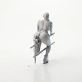 Mô hình 3D cô nàng Skater Girl cá tính - File STL - Thumbnail 4