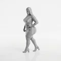 Mô hình tượng nữ nhân Thick Thighs 3D có thể in ấn - Thumbnail 1
