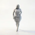 Mô hình tượng nữ nhân Thick Thighs 3D có thể in ấn - Thumbnail 2