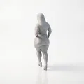 Mô hình tượng nữ nhân Thick Thighs 3D có thể in ấn - Thumbnail 4