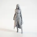 Mô hình tượng nữ diện váy thanh lịch - File in 3D - Thumbnail 1