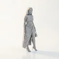Mô hình tượng nữ diện váy thanh lịch - File in 3D - Thumbnail 2