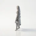 Mô hình tượng nữ diện váy thanh lịch - File in 3D - Thumbnail 4