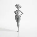 Mô hình tượng nữ Thick Thighs 3D in ấn tượng - Thumbnail 1