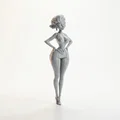 Mô hình tượng nữ Thick Thighs 3D in ấn tượng - Thumbnail 2