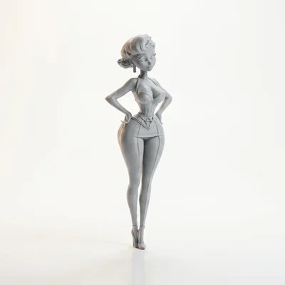 Mô hình tượng nữ Thick Thighs 3D in ấn tượng