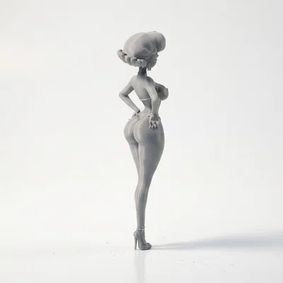 Mô hình tượng nữ Thick Thighs 3D in ấn tượng