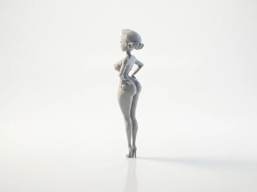 Mô hình tượng nữ Thick Thighs 3D in ấn tượng - Image 4