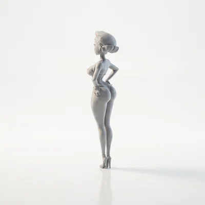 Mô hình tượng nữ Thick Thighs 3D in ấn tượng