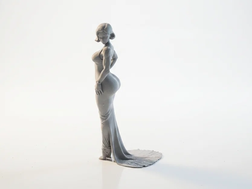 Tượng Nữ Thanh Lịch - Mẫu In 3D Độc Đáo - Image 1